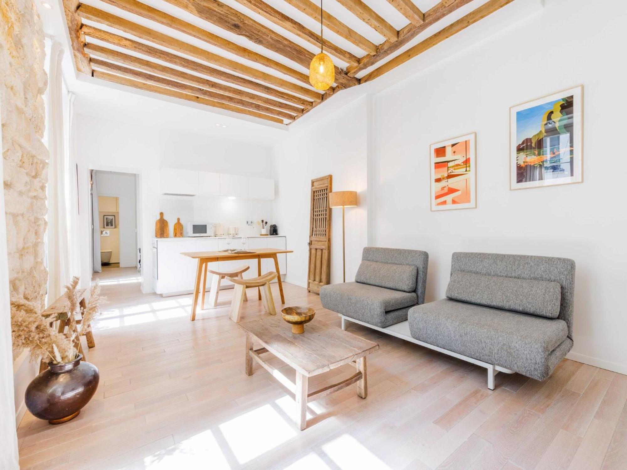 Superb Apartment - 1Bdr 2P - Le Marais Paris Luaran gambar