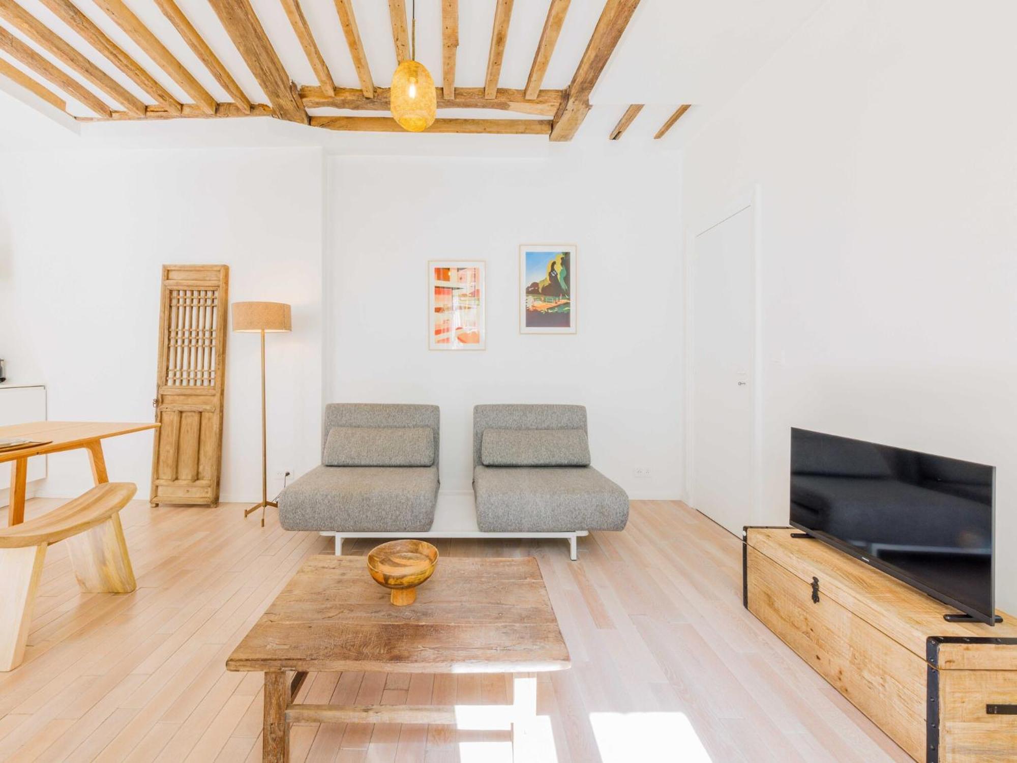 Superb Apartment - 1Bdr 2P - Le Marais Paris Luaran gambar